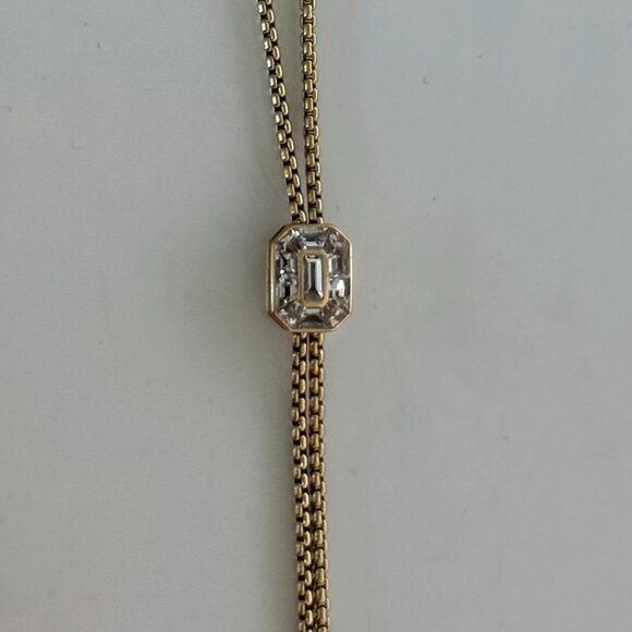 David Yurman Stax Lariat Baguette Slider Necklace 36-Inch - One of a Kind - Picture 3 of 7